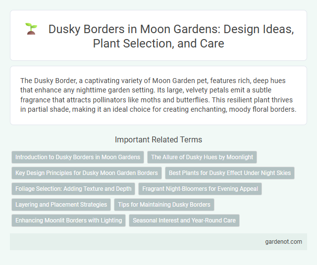 Dusky Borders in Moon Gardens: Design Ideas, Plant Selection, and Care