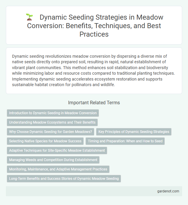 Dynamic Seeding Strategies in Meadow Conversion: Benefits, Techniques, and Best Practices