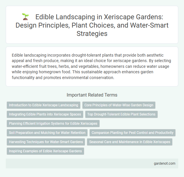 Edible Landscaping in Xeriscape Gardens: Design Principles, Plant Choices, and Water-Smart Strategies