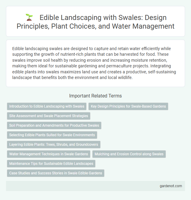 Edible Landscaping with Swales: Design Principles, Plant Choices, and Water Management