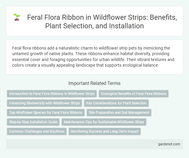Feral Flora Ribbon in Wildflower Strips: Benefits, Plant Selection, and Installation