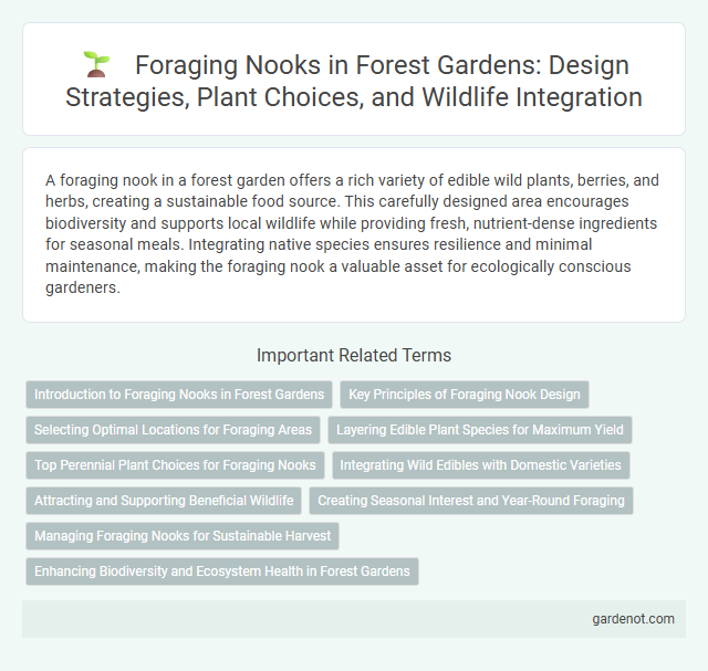 Foraging Nooks in Forest Gardens: Design Strategies, Plant Choices, and Wildlife Integration