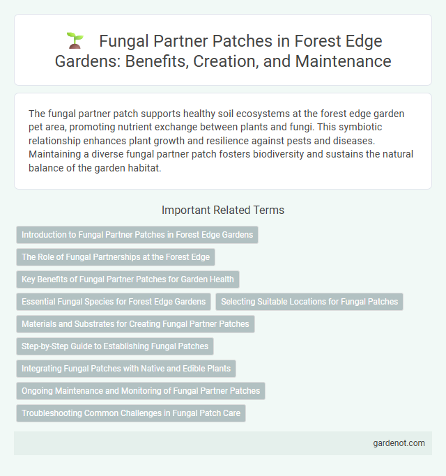Fungal Partner Patches in Forest Edge Gardens: Benefits, Creation, and Maintenance