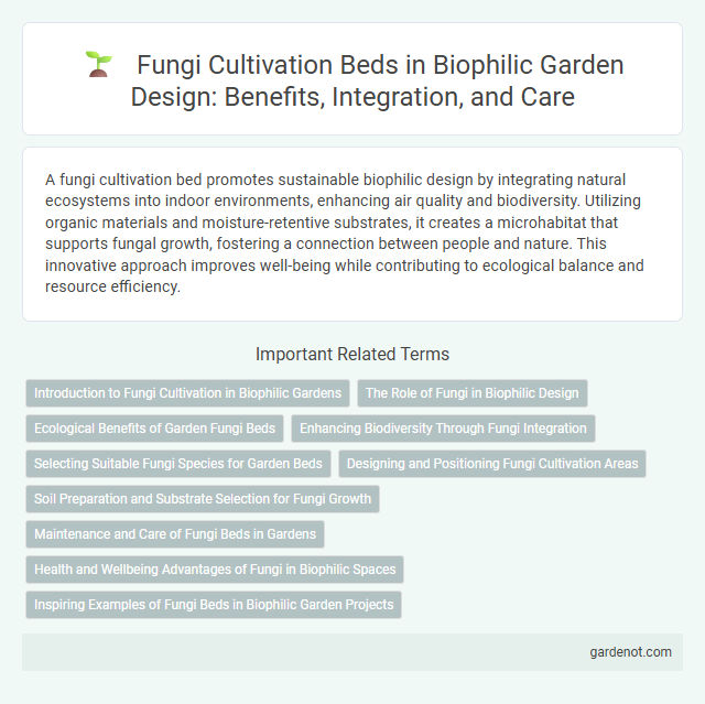 Fungi Cultivation Beds in Biophilic Garden Design: Benefits, Integration, and Care