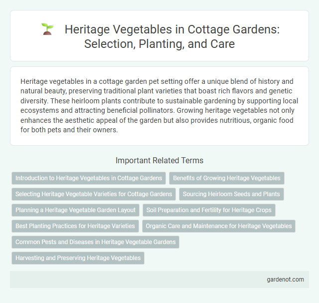 Heritage Vegetables in Cottage Gardens: Selection, Planting, and Care