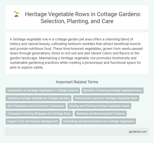 Heritage Vegetable Rows in Cottage Gardens: Selection, Planting, and Care