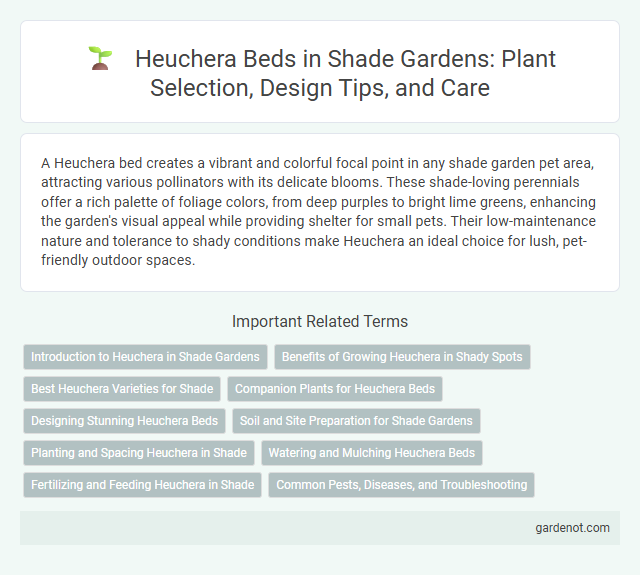 Heuchera Beds in Shade Gardens: Plant Selection, Design Tips, and Care