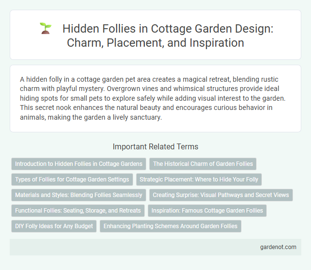 Hidden Follies in Cottage Garden Design: Charm, Placement, and Inspiration