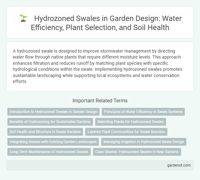 Hydrozoned Swales in Garden Design: Water Efficiency, Plant Selection, and Soil Health