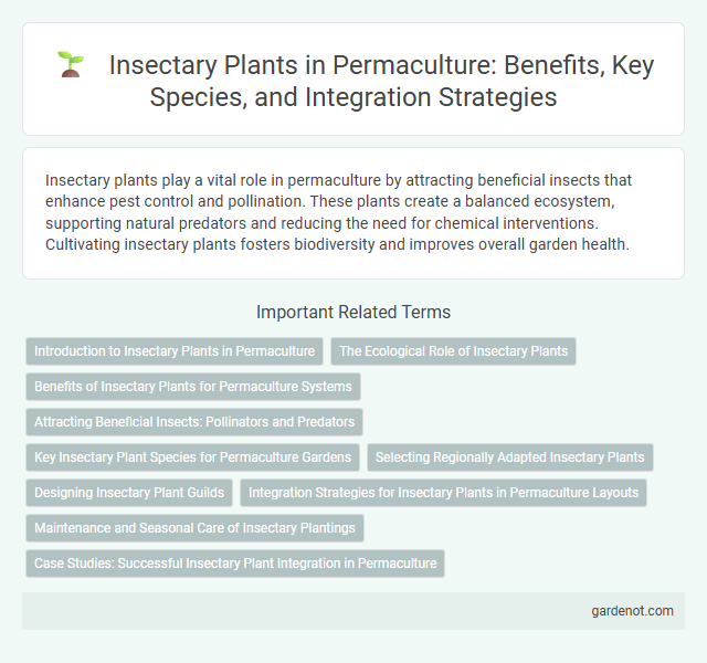 Insectary Plants in Permaculture: Benefits, Key Species, and Integration Strategies