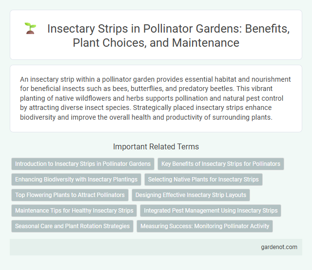 Insectary Strips in Pollinator Gardens: Benefits, Plant Choices, and Maintenance