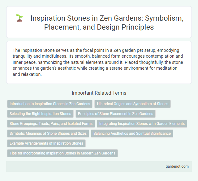 Inspiration Stones in Zen Gardens: Symbolism, Placement, and Design Principles