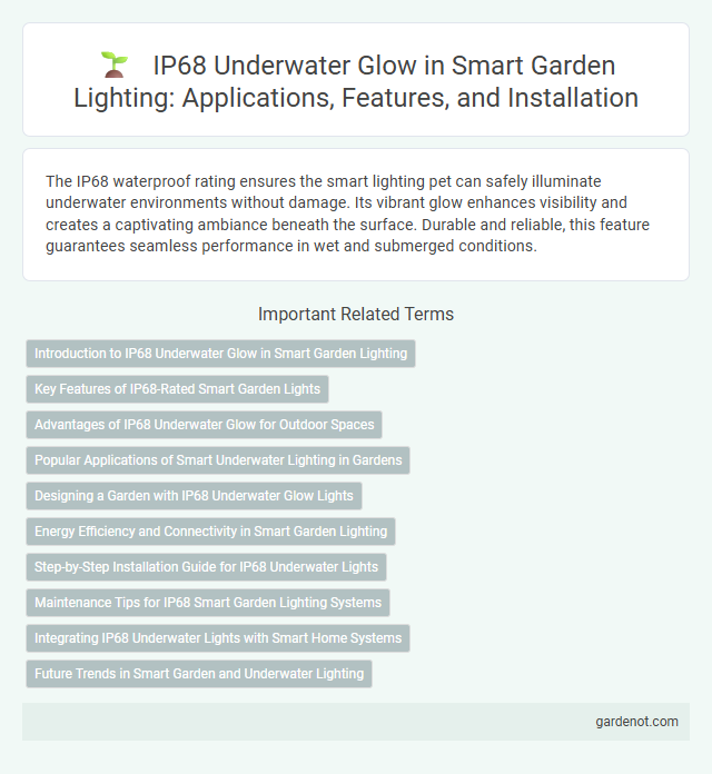 IP68 Underwater Glow in Smart Garden Lighting: Applications, Features, and Installation