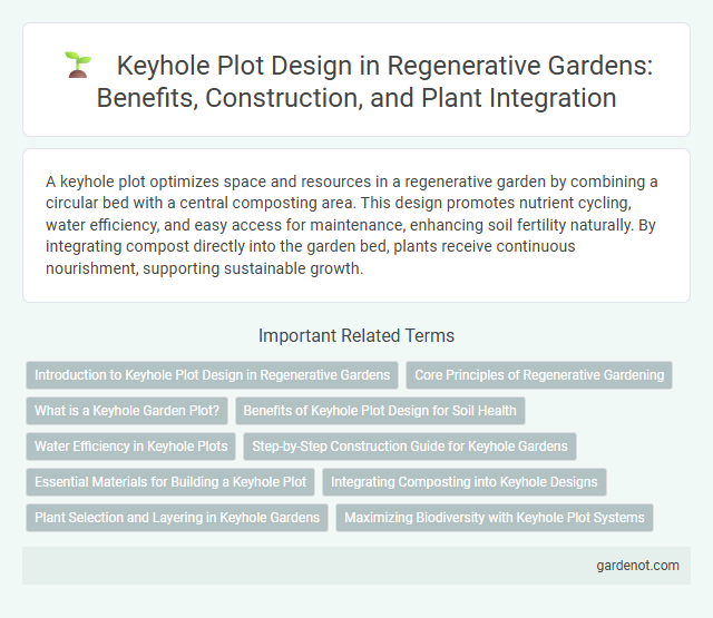 Keyhole Plot Design in Regenerative Gardens: Benefits, Construction, and Plant Integration