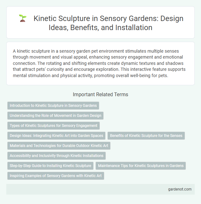 Kinetic Sculpture in Sensory Gardens: Design Ideas, Benefits, and Installation