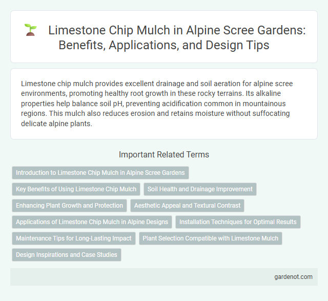 Limestone Chip Mulch in Alpine Scree Gardens: Benefits, Applications, and Design Tips