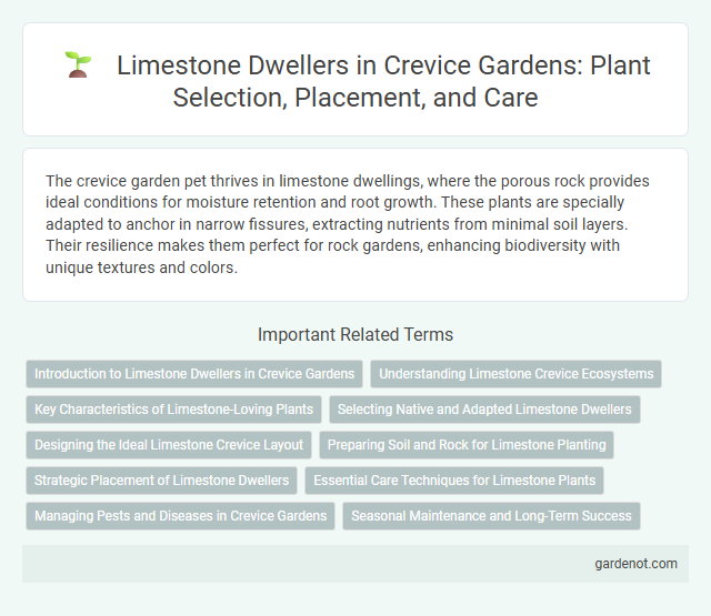 Limestone Dwellers in Crevice Gardens: Plant Selection, Placement, and Care