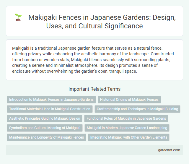 Makigaki Fences in Japanese Gardens: Design, Uses, and Cultural Significance
