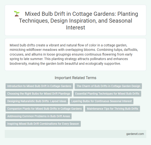 Mixed Bulb Drift in Cottage Gardens: Planting Techniques, Design Inspiration, and Seasonal Interest