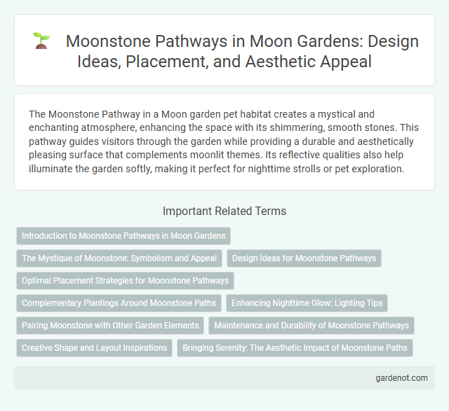 Moonstone Pathways in Moon Gardens: Design Ideas, Placement, and Aesthetic Appeal