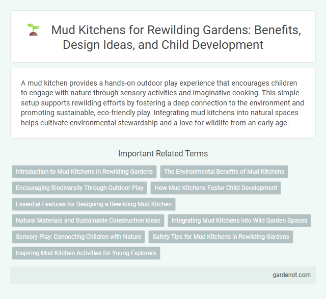 Mud Kitchens for Rewilding Gardens: Benefits, Design Ideas, and Child Development