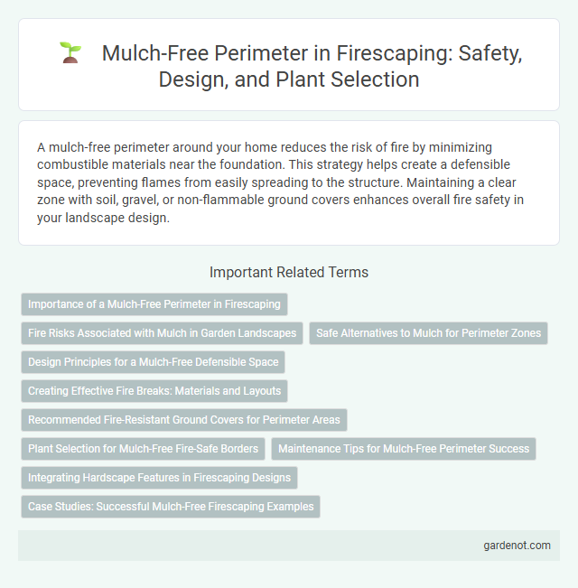 Mulch-Free Perimeter in Firescaping: Safety, Design, and Plant Selection