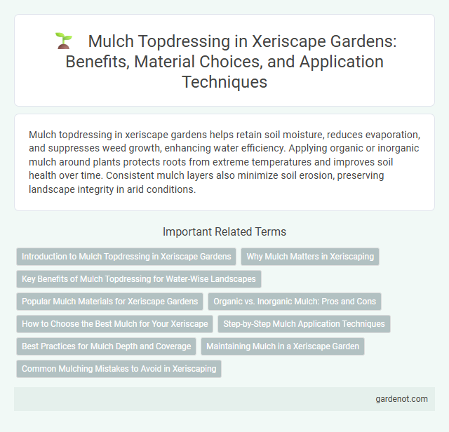 Mulch Topdressing in Xeriscape Gardens: Benefits, Material Choices, and Application Techniques
