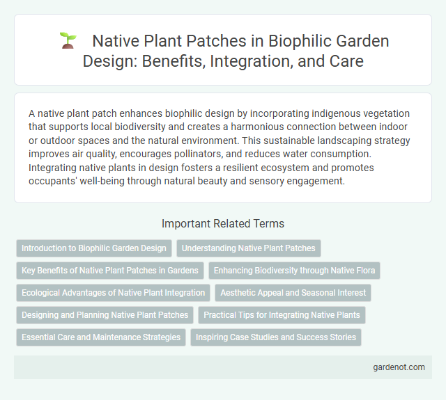 Native Plant Patches in Biophilic Garden Design: Benefits, Integration, and Care