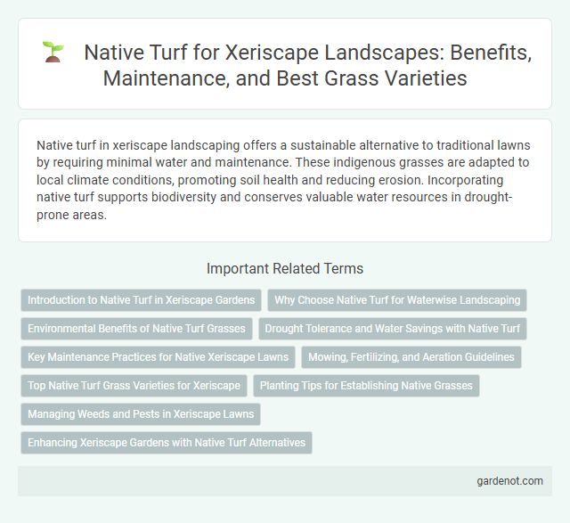 Native Turf for Xeriscape Landscapes: Benefits, Maintenance, and Best Grass Varieties