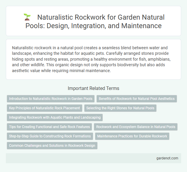 Naturalistic Rockwork for Garden Natural Pools: Design, Integration, and Maintenance