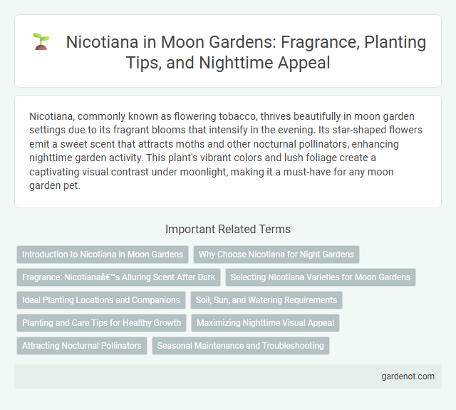 Nicotiana in Moon Gardens: Fragrance, Planting Tips, and Nighttime Appeal