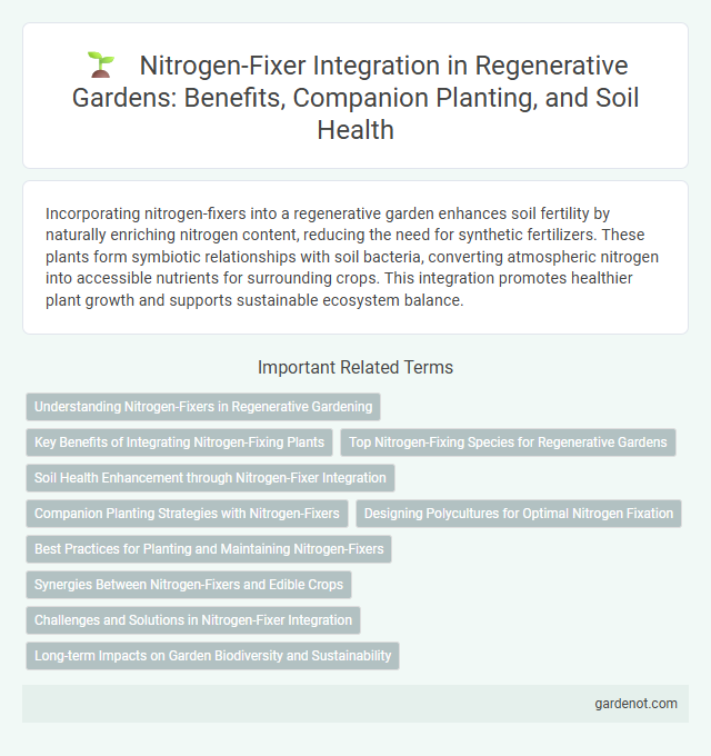 Nitrogen-Fixer Integration in Regenerative Gardens: Benefits, Companion Planting, and Soil Health