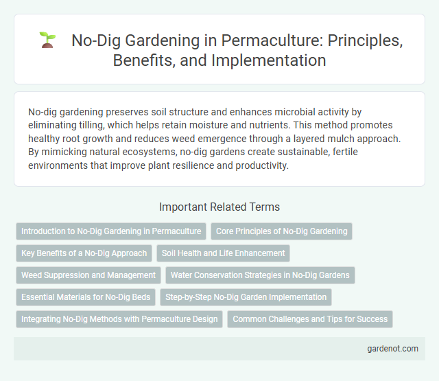 No-Dig Gardening in Permaculture: Principles, Benefits, and Implementation