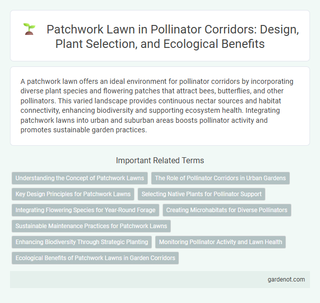 Patchwork Lawn in Pollinator Corridors: Design, Plant Selection, and Ecological Benefits