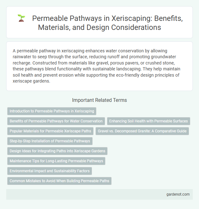 Permeable Pathways in Xeriscaping: Benefits, Materials, and Design Considerations