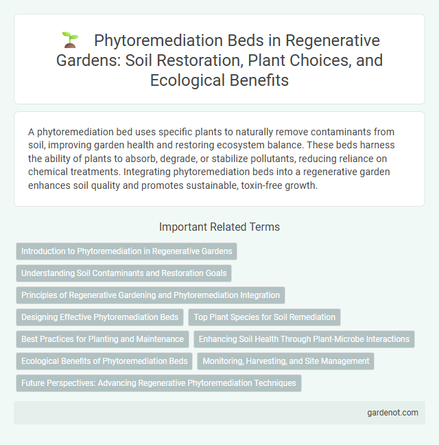 Phytoremediation Beds in Regenerative Gardens: Soil Restoration, Plant Choices, and Ecological Benefits