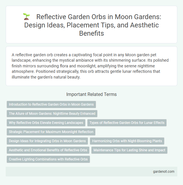 Reflective Garden Orbs in Moon Gardens: Design Ideas, Placement Tips, and Aesthetic Benefits