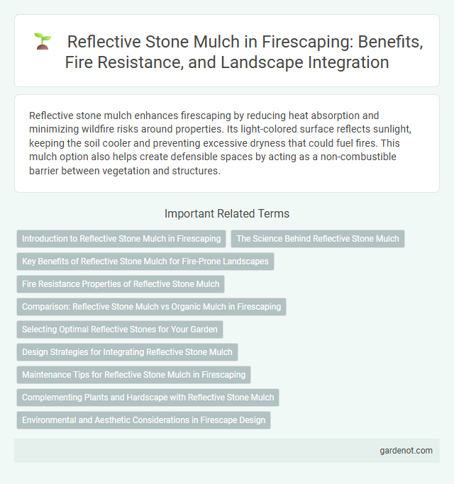 Reflective Stone Mulch in Firescaping: Benefits, Fire Resistance, and Landscape Integration