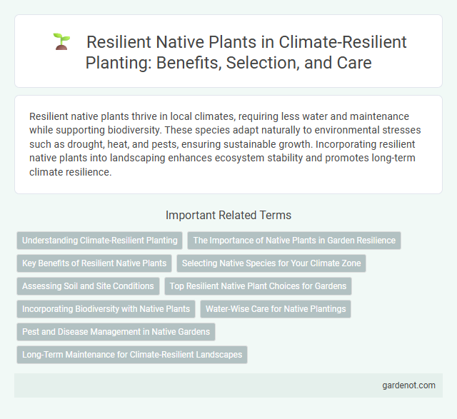 Resilient Native Plants in Climate-Resilient Planting: Benefits, Selection, and Care