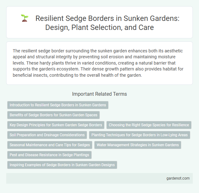 Resilient Sedge Borders in Sunken Gardens: Design, Plant Selection, and Care