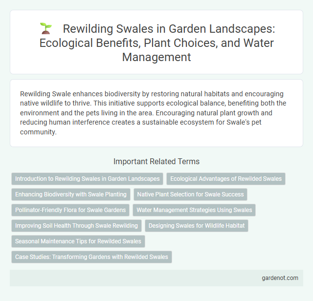 Rewilding Swales in Garden Landscapes: Ecological Benefits, Plant Choices, and Water Management