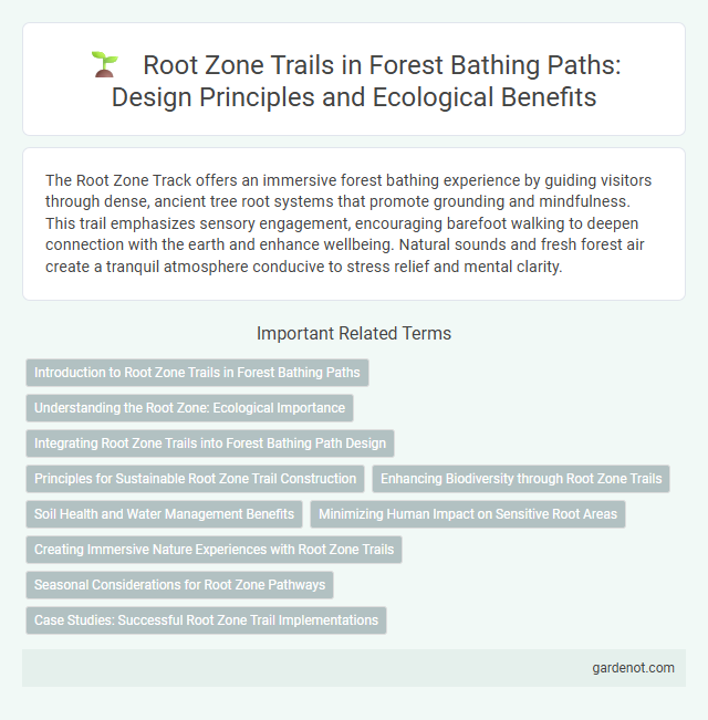 Root Zone Trails in Forest Bathing Paths: Design Principles and Ecological Benefits