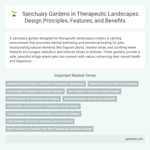 Sanctuary Gardens in Therapeutic Landscapes: Design Principles, Features, and Benefits