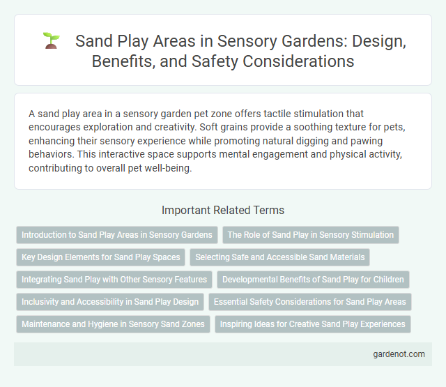 Sand Play Areas in Sensory Gardens: Design, Benefits, and Safety Considerations