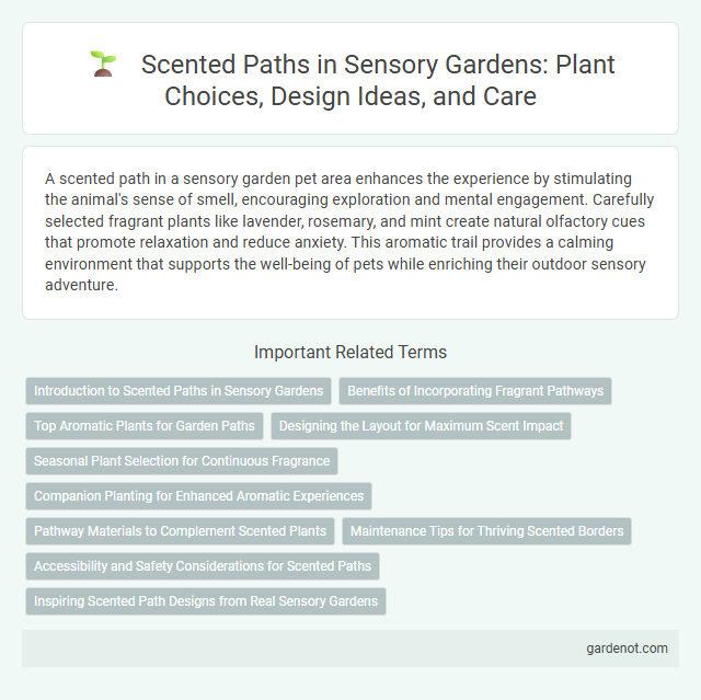 Scented Paths in Sensory Gardens: Plant Choices, Design Ideas, and Care