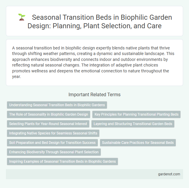 Seasonal Transition Beds in Biophilic Garden Design: Planning, Plant Selection, and Care