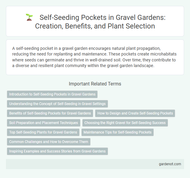Self-Seeding Pockets in Gravel Gardens: Creation, Benefits, and Plant Selection