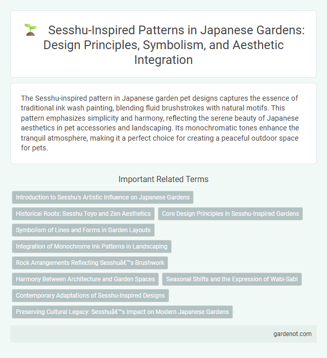 Sesshu-Inspired Patterns in Japanese Gardens: Design Principles, Symbolism, and Aesthetic Integration