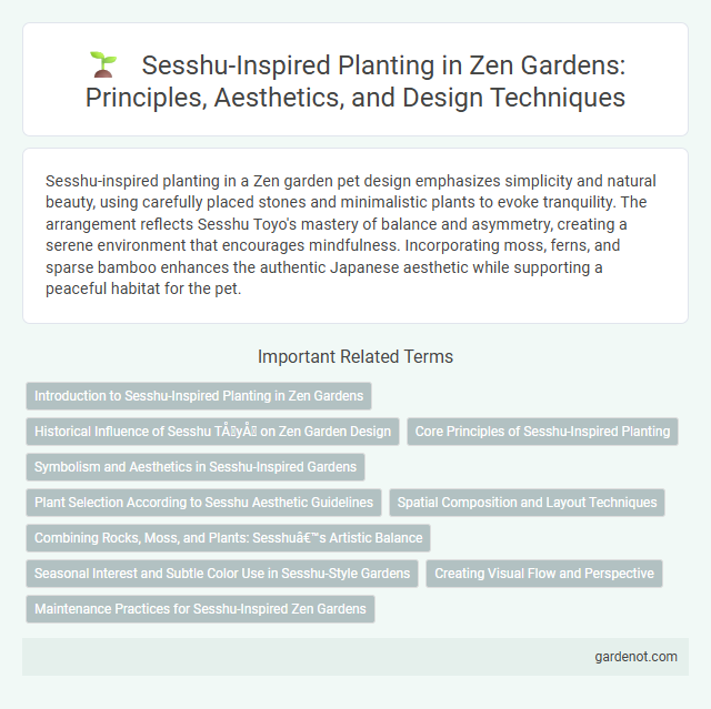 Sesshu-Inspired Planting in Zen Gardens: Principles, Aesthetics, and Design Techniques
