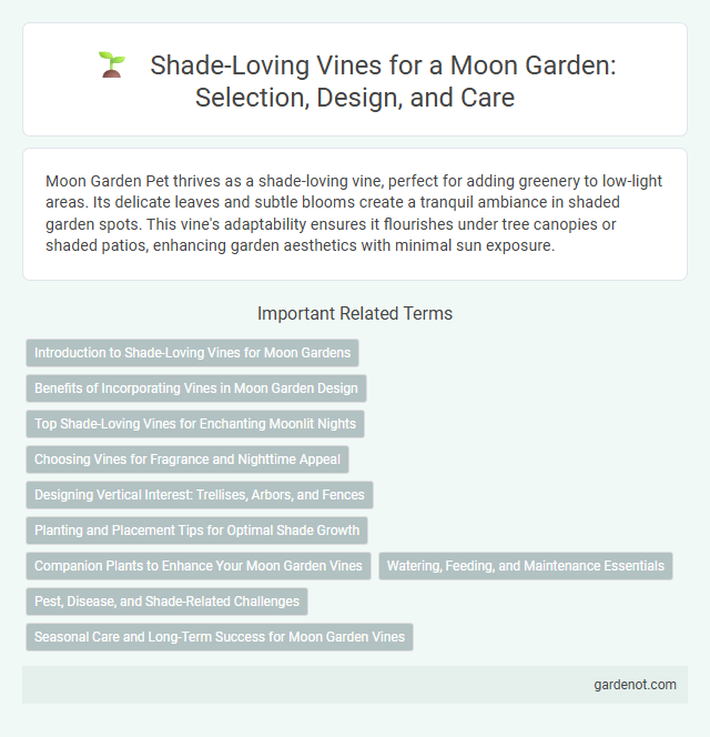 Shade-Loving Vines for a Moon Garden: Selection, Design, and Care